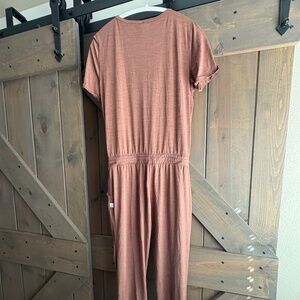 Vuori jumpsuit Size small rose-brown
